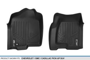 Maxliner USA - MAXLINER Floor Mats 1st Row Liner for 1999-2007 Silverado/Sierra 1500/2500/3500 / 2000-2006 Tahoe/Yukon/Suburban/Yukon XL - Image 4