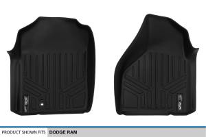 Maxliner USA - MAXLINER Custom Fit Floor Mats 1st Row Liner Set Black for 2002-2008 Dodge Ram 1500 / 2003-2009 Ram 2500/3500 (All Models) - Image 4