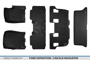 Maxliner USA - MAXLINER Floor Mats Cargo Liner Behind 3rd Row Set for 2011-2017 Expedition / Navigator with 2nd Row Bench Seat or Console - Image 7