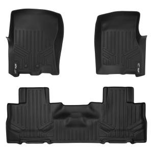 Maxliner USA - MAXLINER Floor Mats Liner Set Black for 2011-2017 Expedition / Navigator with 2nd Row Bucket Seats without Center Console - Image 1