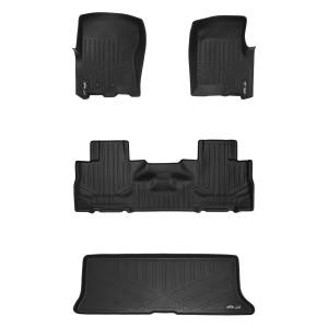 MAXLINER Floor Mats and Cargo Liner Set for 2011-2017 Expedition/Navigator with 2nd Row Bucket Seats without Center Console