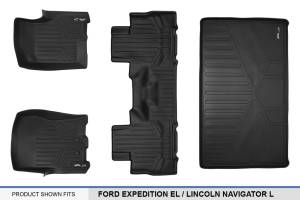 Maxliner USA - MAXLINER Floor Mats - Cargo Liner Set for 11-17 Expedition EL/Navigator L with 2nd Row Bucket Seats without Center Console - Image 6