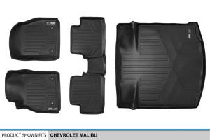 Maxliner USA - MAXLINER Custom Fit Floor Mats and Cargo Liner Set Black for 2013-2016 Chevrolet Malibu - Image 6