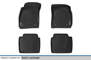 Maxliner USA - MAXLINER Custom Fit Floor Mats 2 Row Liner Set Black for 2010-2016 Buick LaCrosse - Image 5