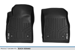 Maxliner USA - MAXLINER Custom Fit Floor Mats 1st Row Liner Set Black for 2012-2017 Buick Verano - Image 4