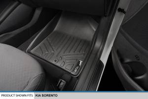 Maxliner USA - MAXLINER Custom Fit Floor Mats 3 Row Liner Set Black for 2016-2019 Kia Sorento 7 Passenger Model Only - Image 3