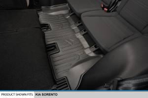 Maxliner USA - MAXLINER Custom Fit Floor Mats 3 Row Liner Set Black for 2016-2019 Kia Sorento 7 Passenger Model Only - Image 5