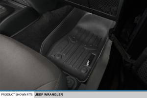 Maxliner USA - MAXLINER Floor Mats 1st Row Liner Set Black for 2014-2018 Jeep Wrangler 2-Dr and Unlimited Models (JK Old Body Style Only) - Image 3