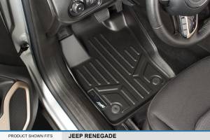 Maxliner USA - MAXLINER Custom Fit Floor Mats 1st Row Liner Set Black for 2015-2019 Jeep Renegade - Image 2