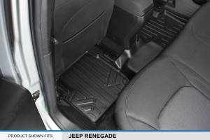 Maxliner USA - MAXLINER Custom Fit Floor Mats 2 Row Liner Set Black for 2015-2019 Jeep Renegade - Image 4