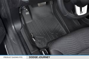 Maxliner USA - MAXLINER Custom Fit Floor Mats 2 Row Liner Set Black for 2012-2018 Dodge Journey with 1st Row Dual Floor Hooks - Image 2