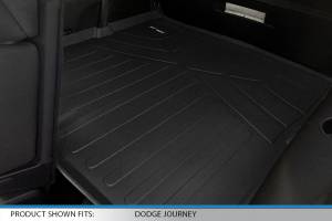 Maxliner USA - MAXLINER Floor Mats 3 Rows and Cargo Liner Behind 2nd Row Set Black for 2012-18 Dodge Journey with 1st Row Dual Floor Hooks - Image 6