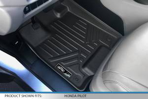 Maxliner USA - MAXLINER Custom Fit Floor Mats 1st Row Liner Set Black for 2016-2019 Honda Pilot - Image 2