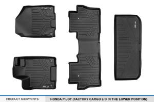Maxliner USA - MAXLINER Floor Mats and Cargo Liner Behind 3rd Row Set for 2016-19 Pilot (Factory Cargo Lid must be in the Lower Position) - Image 6