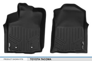 Maxliner USA - MAXLINER Custom Fit Floor Mats 1st Row Liner Set Black for 2016-2017 Toyota Tacoma - All Models - Image 4