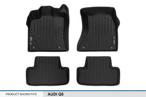 Maxliner USA - MAXLINER Custom Fit Floor Mats 2 Row Liner Set Black for 2009-2017 Audi Q5 / 2014-2017 SQ5 - Image 5