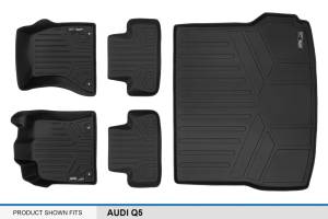 Maxliner USA - MAXLINER Custom Fit Floor Mats 2 Rows and Cargo Liner Set Black for 2009-2017 Audi Q5 Non Hybrid / 2014-2017 SQ5 - Image 6