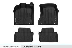 Maxliner USA - MAXLINER Custom Fit Floor Mats 2 Row Liner Set Black for 2014-2018 Porsche Macan - All Models - Image 5