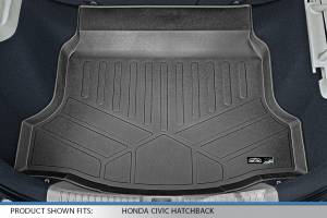 Maxliner USA - MAXLINER Custom Floor Mats and Cargo Liner Set Black for 2017-2019 Honda Civic Hatchback (No Sport or Sport Touring Models) - Image 5