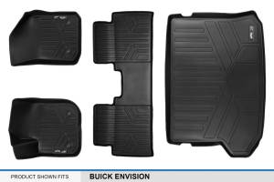 Maxliner USA - MAXLINER Custom Fit Floor Mats 2 Rows and Cargo Liner Set Black for 2016-2020 Buick Envision - Image 6