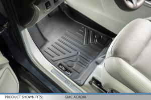 Maxliner USA - MAXLINER Custom Fit Floor Mats 2 Row Liner Set Black for 2017-2019 GMC Acadia with 2nd Row Bench Seat - Image 2