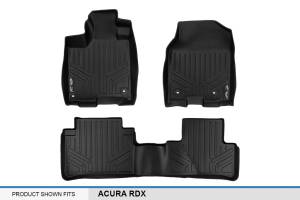 Maxliner USA - MAXLINER Custom Floor Mats 2 Row Liner Set Black for 2013-2018 Acura RDX with 8-Way Front Passenger Seat Technology Package - Image 5