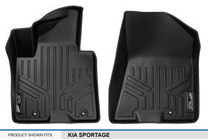 Maxliner USA - MAXLINER Custom Fit Floor Mats 1st Row Liner Set Black for 2017-2020 Kia Sportage / 2019 Hyundai Tucson - Image 4