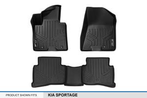 Maxliner USA - MAXLINER Custom Fit Floor Mats 2 Row Liner Set Black for 2017-2020 Kia Sportage / 2019 Hyundai Tucson - Image 5