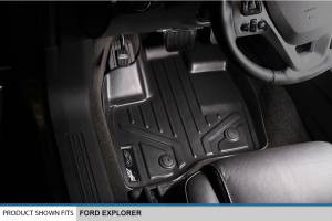 Maxliner USA - MAXLINER Custom Fit Floor Mats 1st Row Liner Set Black for 2017-2019 Ford Explorer - Image 2