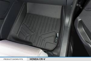 Maxliner USA - MAXLINER Custom Fit Floor Mats 1st Row Liner Set Black for 2017-2019 Honda CR-V - Image 3