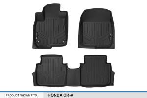 Maxliner USA - MAXLINER Custom Fit Floor Mats 2 Row Liner Set Black for 2017-2019 Honda CR-V - Image 5