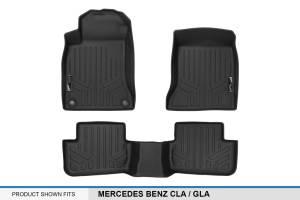 Maxliner USA - MAXLINER Custom Fit Floor Mats 2 Row Liner Set Black for 2014-2019 Mercedes Benz CLA / 2015-2019 GLA - Image 5