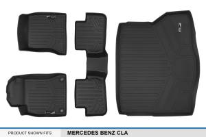 Maxliner USA - MAXLINER Custom Fit Floor Mats 2 Rows and Cargo Liner Set Black for 2014-2019 Mercedes Benz CLA - Image 6