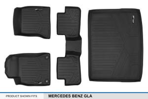 Maxliner USA - MAXLINER Custom Fit Floor Mats 2 Rows and Cargo Liner Black for 2015-2019 Mercedes Benz GLA - Image 6