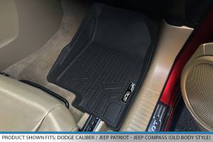 Maxliner USA - MAXLINER Custom Fit Floor Mats 2 Rows and Cargo Liner Set Black for 2007-2017 Jeep Patriot / Compass Old Body Style - Image 3