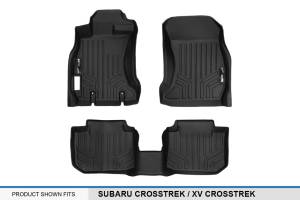 Maxliner USA - MAXLINER Custom Fit Floor Mats 2 Row Liner Set Black for 2013-2017 Subaru Crosstrek / XV Crosstrek - Image 5