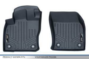 Maxliner USA - MAXLINER Custom Fit Floor Mats 1st Row Liner Set Black for 2018-2019 Volkswagen Tiguan - All Models - Image 4