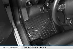 Maxliner USA - MAXLINER Custom Fit Floor Mats 1st Row Liner Set Black for 2009-2017 Volkswagen Tiguan / 2018 Tiguan Limited - Image 2