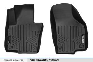 Maxliner USA - MAXLINER Custom Fit Floor Mats 1st Row Liner Set Black for 2009-2017 Volkswagen Tiguan / 2018 Tiguan Limited - Image 4