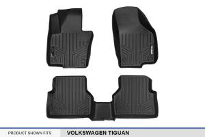 Maxliner USA - MAXLINER Custom Fit Floor Mats 2 Row Liner Set Black for 2009-2017 Volkswagen Tiguan / 2018 Tiguan Limited - Image 5