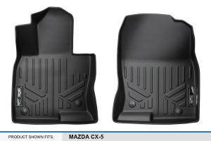 Maxliner USA - MAXLINER Custom Fit Floor Mats 1st Row Liner Set Black for 2017-2019 Mazda CX-5 - Image 4