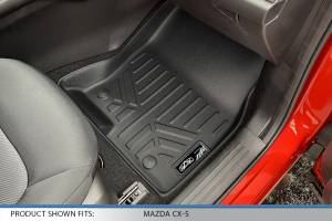 Maxliner USA - MAXLINER Custom Fit Floor Mats 2 Row Liner Set Black for 2017-2019 Mazda CX-5 - Image 3