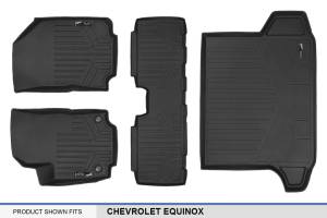 Maxliner USA - MAXLINER Custom Fit Floor Mats 2 Rows and Cargo Liner Black for 2018-2019 Chevrolet Equinox - Image 6