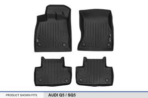 Maxliner USA - MAXLINER Custom Fit Floor Mats 2 Row Liner Set Black for 2018-2019 Audi Q5 / SQ5 - Image 5