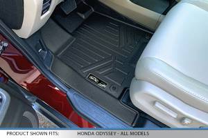 Maxliner USA - MAXLINER Custom Fit Floor Mats 1st Row Liner Set Black for 2018-2019 Honda Odyssey - All Models - Image 2