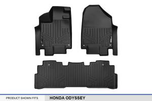 Maxliner USA - MAXLINER Custom Fit Floor Mats 2 Row Liner Set Black for 2018-2019 Honda Odyssey - All Models - Image 5