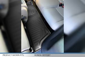 Maxliner USA - MAXLINER Custom Fit Floor Mats 3 Row Liner Set Black for 2018-2019 Honda Odyssey - All Models - Image 5