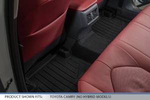 Maxliner USA - MAXLINER Custom Fit Floor Mats 2 Row Liner Set Black for 2018-2019 Toyota Camry Standard Models Only (No Hybrid) - Image 4