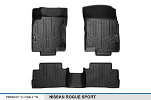 Maxliner USA - MAXLINER Custom Fit Floor Mats 2 Row Liner Set Black for 2017-2019 Nissan Rogue Sport - Image 5