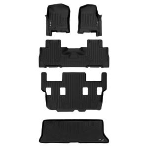 Maxliner USA - MAXLINER Floor Mats and Cargo Liner Set Black for 07-10 Expedition/Navigator with 2nd Row Bucket Seats (No EL or L Models) - Image 1